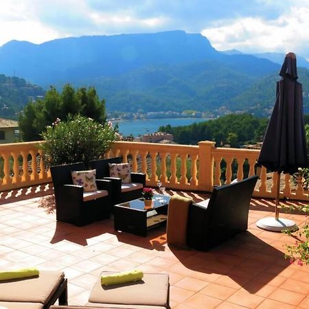 Apartamento En El Puerto De Soller Con Gran Terraza Privada Y Vistas Al Mar. Piscina Comunitaria. Localizado En Un Zona Tranquila Y Muy Soleada. Wifi Gratis Disponible. Parking. Luaran gambar
