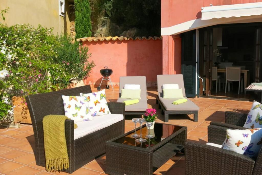 Apartamento En El Puerto De Soller Con Gran Terraza Privada Y Vistas Al Mar. Piscina Comunitaria. Localizado En Un Zona Tranquila Y Muy Soleada. Wifi Gratis Disponible. Parking. Luaran gambar